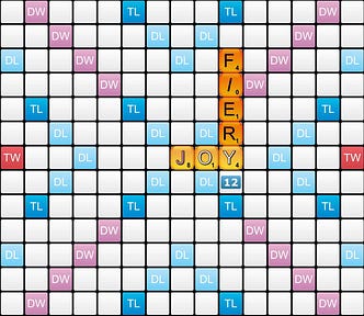 Word Game photo by Mark Tulin