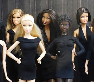 Diverse Barbie Dolls