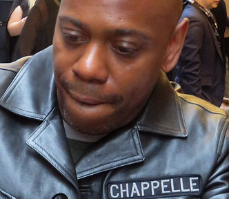 Head shot of comedian Dave Chappelle