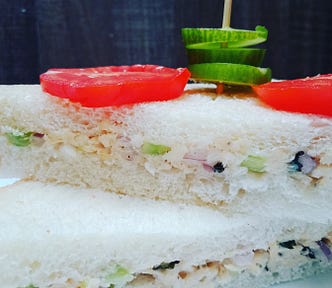 Shredded Chicken Mayo Sandwich Recipe