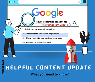 Google helpful content update