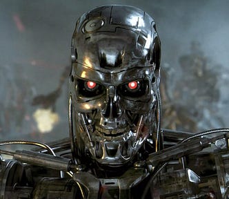 IMAGE: A picture of a Terminator T1 as appeared in “The Terminator” movie from MGM