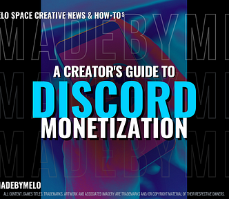 Monetization with Discord Server Subscriptions by MELOGRAPHICS