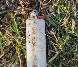 An old Bic Lighter.