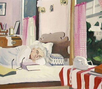 Anne Porter as painted by her husband Fairfield Porter
