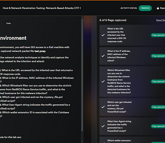 Host & Network Penetration Testing: Network-Based Attacks CTF 1