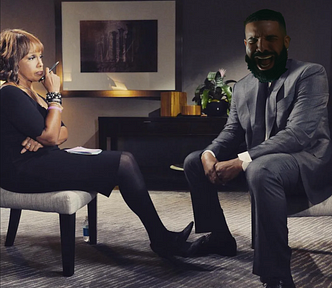Drake crying to Gayle King that despite mounting evidence and allegations, he didn’t groom minors.