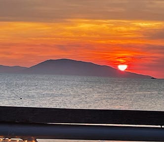 Sunset from Calatagan, Phillipines. Photo by Sam Domingo