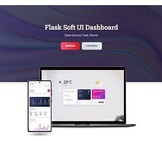 Soft UI Dashboard — Open-Source Flask Starter
