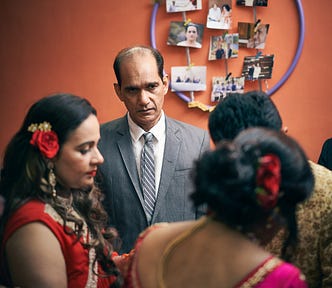 Indian relatives at a Wedding.