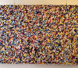 Title Contemporary visual abstract Act 1 Scene 1, 2025
 Artwork by Robert A Ireland