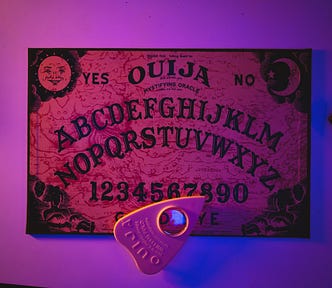 Ouija board.