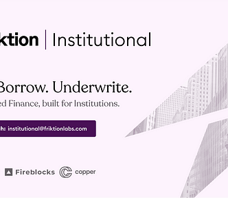 Friktion launches Institutional Credit