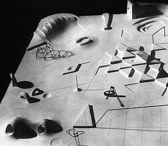 A Sculpture by Noguchi on his journey to find the design of public playground