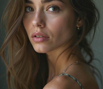 Young lady posing
