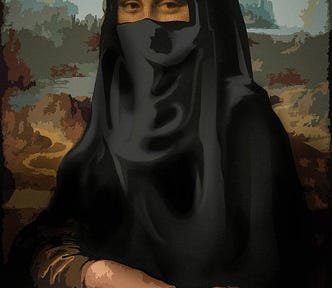 ‘Niqab — MonnaLisa’ by Tony Leone