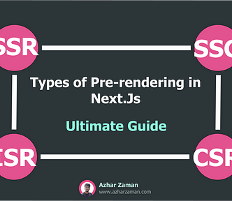 Types of rendering in Next.js cover