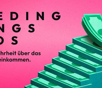 IMAGE: An illustration of the German page “Mein Grundeinkommen”, an experimento on UBI