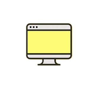 iMac cartoon