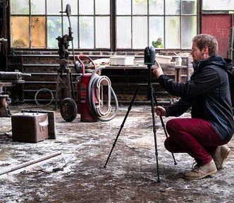 Florent Poux is 3D Scanning the Wool Factory.