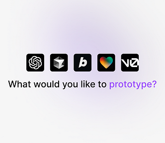 An image with all popular AI softwares, ChatGPT, Cursor, Bolt.New, Lovable and V0.