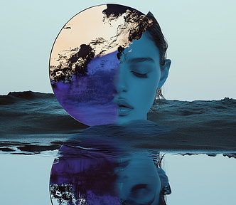 Reflection in the water