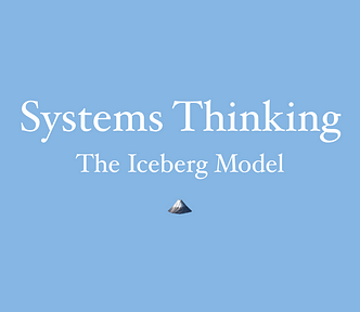 Systems thinking: The iceberg model