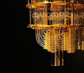 IMAGE: A closeup of a quantum computer