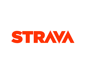 Strava logo on white background