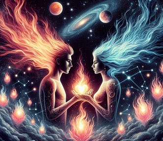 Twin Flame Telepathic Love Making