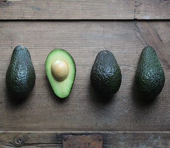 Avocados. They are all the same and normal just as we people are