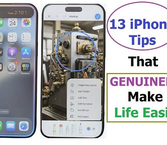 Genuinely Usefull iPhone Tips to make life easier