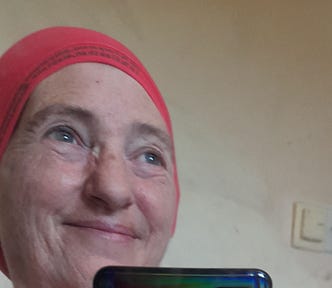 Selfie of author age 63