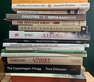 stack of books