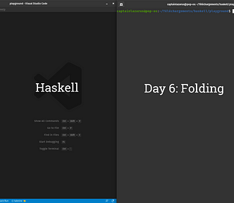 Day 6 Haskell: Folding