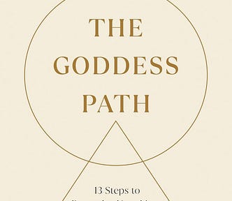 book cover the goddess path kirsty gallagher