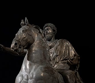 Statue of Marcus Aurelius in Rome