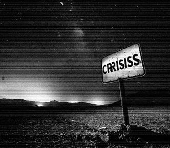 Land of perpetual crisis. (Generated in Adobe Firefly)