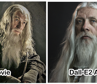 AI Reimagines Lord Of The Rings Characters As Described In Book. Gandalf the white