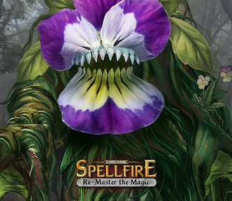 Carniris — plant monster in the Flaming Waters lands