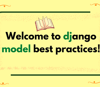 Django model best practices