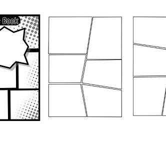 Free Printable Comic Book Cover Templates