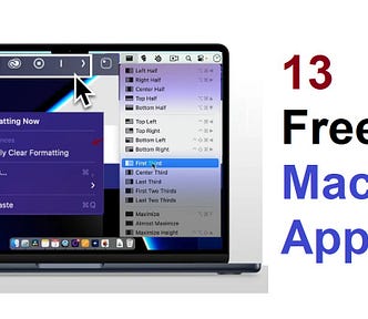 13 Free Mac Applications
