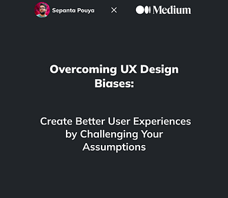 Overcoming UX Design Biases: