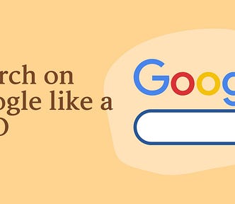 Drawing of Google search bar