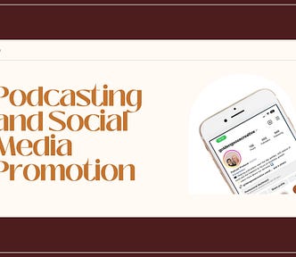 Podcasting and Social Media Promotion
