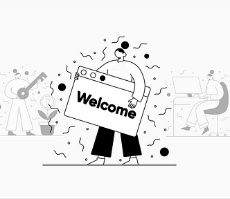 Welcome illustration