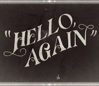 “Hello, Again”