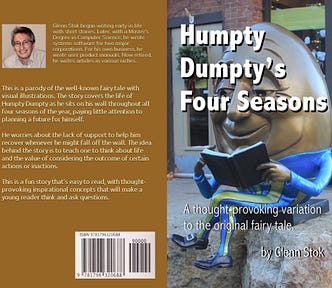 Book Cover — Humpty Dumpty’s Four Seasons by Glenn Stok