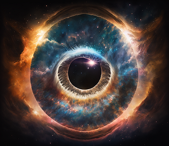 A giant cosmic eye.